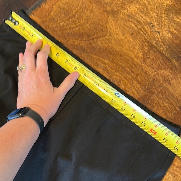 Talbots Classic Black Women's Trousers size 12 WP - Picture 3 of 5